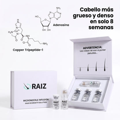 Raíz™ Sistema de Recrecimiento Capilar