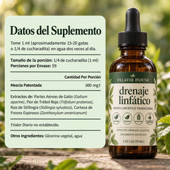 Velavir® Drenaje Linfatico | Gotas Sublinguales