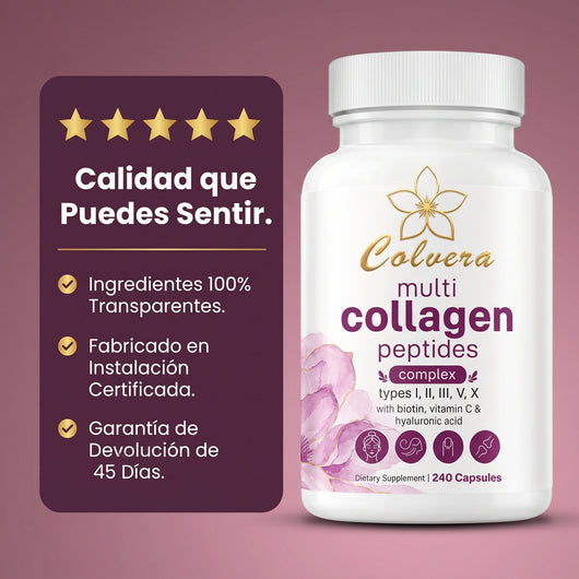 Colvera™ Colageno Hidrolizado 5 en 1 | Capsulas