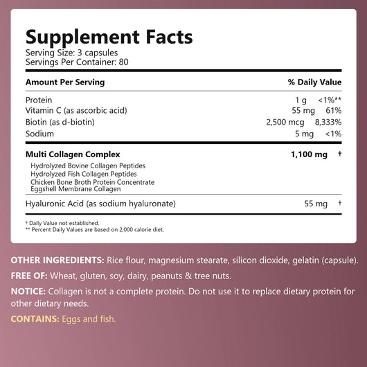 Colvera™ Colageno Hidrolizado 5 en 1 | Capsulas