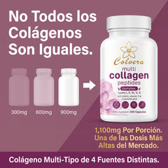 Colvera™ Colageno Hidrolizado 5 en 1 | Capsulas