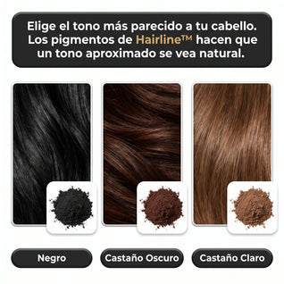 Hairline™- Cubre Calvas y Canas Instantáneo