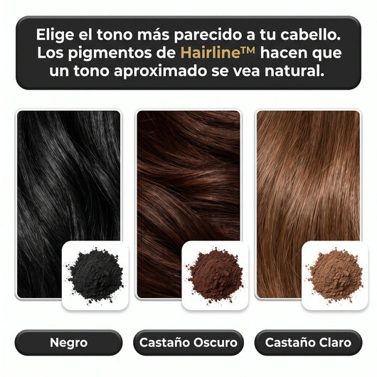 Hairline™- Cubre Calvas y Canas Instantáneo