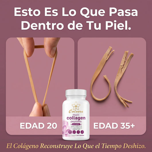 Colvera™ Colageno Hidrolizado 5 en 1 | Capsulas