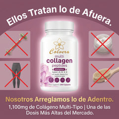 Colvera™ Colageno Hidrolizado 5 en 1 | Capsulas