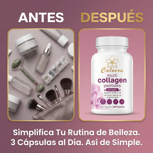 Colvera™ Colageno Hidrolizado 5 en 1 | Capsulas