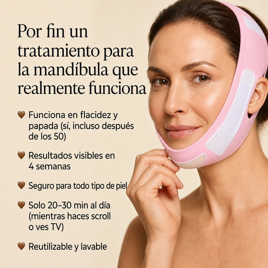 Banda Moldeadora de Papada V-Line™