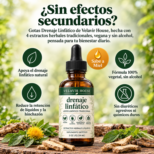 Velavir® Drenaje Linfatico | Gotas Sublinguales