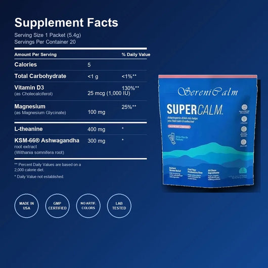 SereniCalm® Equilibrio Emocional y Mental | Sachets