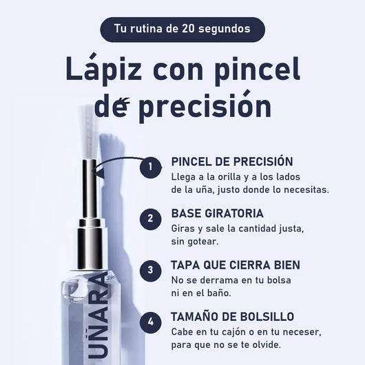Uñara™ Lápiz Antifungico | 25% Ácido Undecilénico